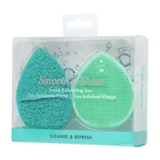 Facial Exfoliating Duo Smooth'n Sheen - Mint